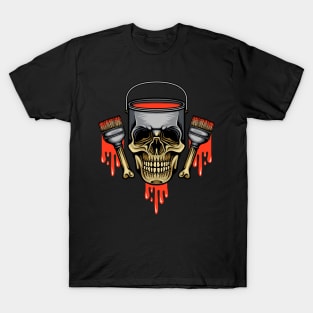 Paint Skull T-Shirt